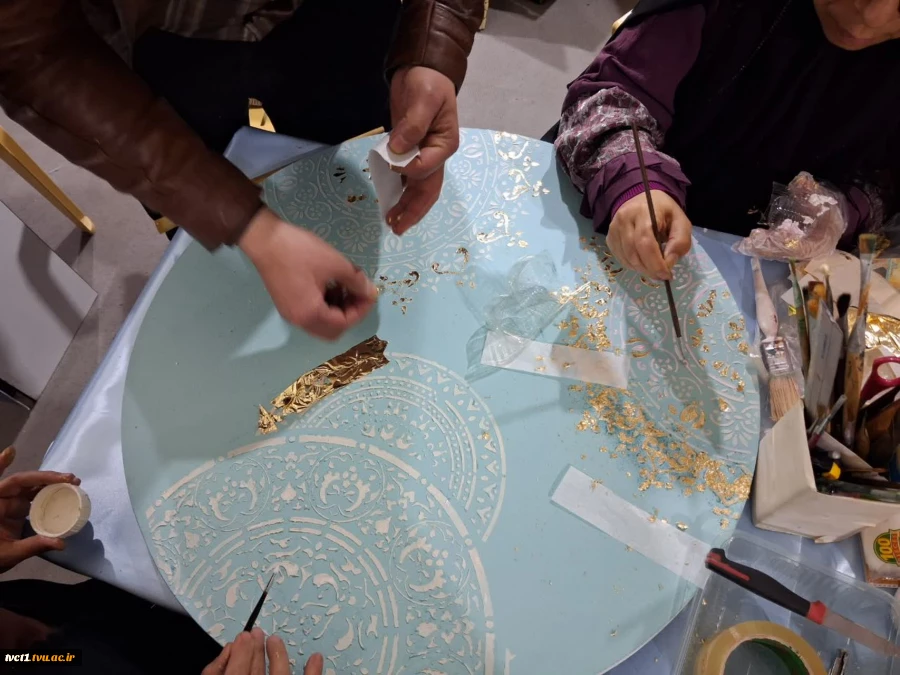 سومین روز از سی وسومین نمایشگاه بین المللی قرآن کریم باشعار ایران درپناه قرآن درغرفه دانشگاه ملی مهارت 5
