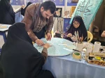 سومین روز از سی وسومین نمایشگاه بین المللی قرآن کریم باشعار ایران درپناه قرآن درغرفه دانشگاه ملی مهارت 6