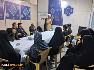 پنجمین روز از سی وسومین نمایشگاه بین المللی قرآن کریم باشعار ایران درپناه قرآن درغرفه دانشگاه ملی مهارت 2