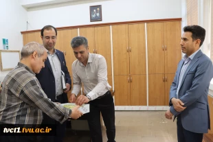 به مناسبت ولادت با سعادت هشتمین اختر تابناک آسمان امامت و ولایت، حضرت علی ابن موسی الرضا (ع):

تقدیر از همکاران دانشکده فنی انقلاب اسلامی توسط سرپرست دانشگاه ملی مهارت استان تهران صورت گرفت 3