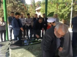 برگزاری مراسم گرامیداشت سالروز حماسه سوم خردادماه، فتح الفتوح آزادسازی خرمشهر و آیین گلاب شویی در جوار مقبره مطهر شهدای گمنام دانشکده فنی انقلاب اسلامی 9