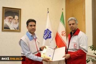 دیدار رییس جمعیت هلال احمر منطقه ۱۸ با سرپرست دانشگاه ملی مهارت واحد استانی تهران  3