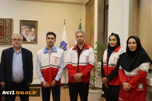 دیدار رییس جمعیت هلال احمر منطقه ۱۸ با سرپرست دانشگاه ملی مهارت واحد استانی تهران  4