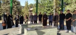 برگزاری مراسم عزاداری و سینه‌زنی همراه با گلابشویی مزار شهدای گمنام در دانشکده ملی مهارت انقلاب اسلامی 3
