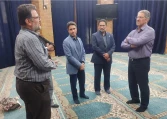 بازدید میدانی دکتر زمانی از روند آماده‌سازی مراکز جهت میزبانی از زائران مراسم وداع و تشییع رهبر شهید