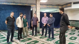 بازدید میدانی دکتر زمانی از روند آماده‌سازی مراکز جهت میزبانی از زائران مراسم وداع و تشییع رهبر شهید 6