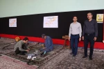 تجهیز و آماده‌سازی دانشکده ملی مهارت انقلاب اسلامی تهران برای میزبانی شایسته از میهمانان مراسم وداع و تشییع رهبر شهید 16