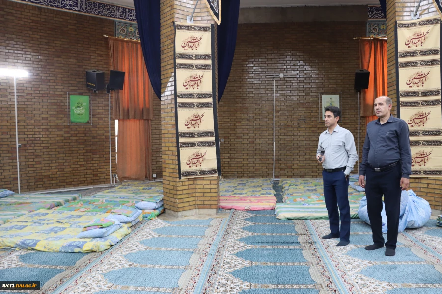 تجهیز و آماده‌سازی دانشکده ملی مهارت انقلاب اسلامی تهران برای میزبانی شایسته از میهمانان مراسم وداع و تشییع رهبر شهید 13