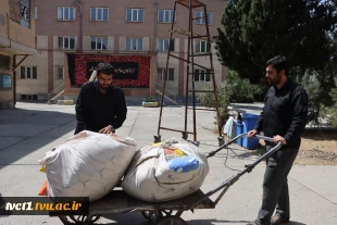 تجهیز و آماده‌سازی دانشکده ملی مهارت انقلاب اسلامی تهران برای میزبانی شایسته از میهمانان مراسم وداع و تشییع رهبر شهید 19