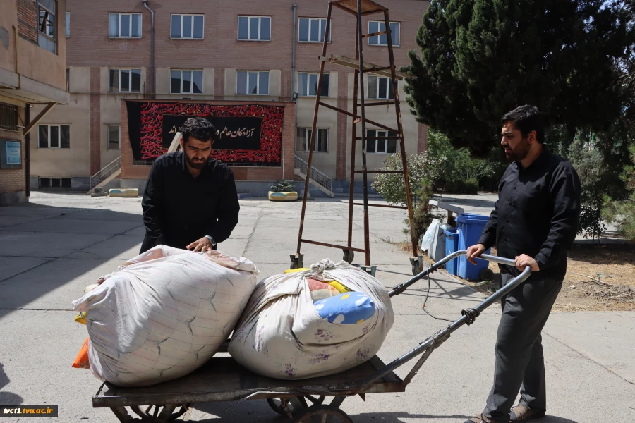 تجهیز و آماده‌سازی دانشکده ملی مهارت انقلاب اسلامی تهران برای میزبانی شایسته از میهمانان مراسم وداع و تشییع رهبر شهید 19
