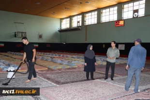 تجهیز و آماده‌سازی دانشکده ملی مهارت انقلاب اسلامی تهران برای میزبانی شایسته از میهمانان مراسم وداع و تشییع رهبر شهید 17