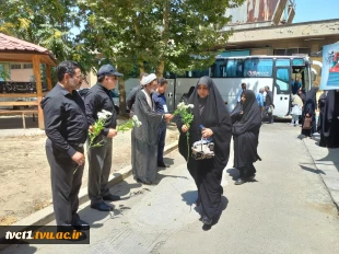 همزمان با برگزاری مراسم وداع و تشییع آقای شهید شهید ایران؛

استقبال هیئت رئیسه دانشگاه ملی مهارت از کاروان زیارتی استان زنجان در دانشکده انقلاب اسلامی تهران 5
