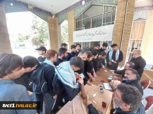 همزمان با برگزاری مراسم وداع و تشییع آقای شهید شهید ایران؛

استقبال هیئت رئیسه دانشگاه ملی مهارت از کاروان زیارتی استان زنجان در دانشکده انقلاب اسلامی تهران 25