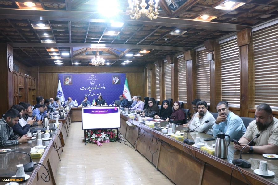 برگزاری جلسه شورای پژوهش و فناوری دانشکده فنی انقلاب اسلامی 2