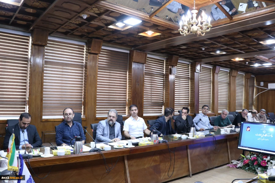 جلسه آموزشی مدیران گروه های آموزشی دانشکده فنی انقلاب اسلامی 6