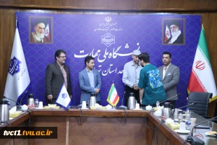 تقدیر از دانشجویان رشته مهندسی معماری دانشکده انقلاب اسلامی به منظور مشارکت در طرح بازسازی مدارس مناطق آسیب‌دیده در دوران جنگ رمضان 22