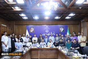 تقدیر از دانشجویان رشته مهندسی معماری دانشکده انقلاب اسلامی به منظور مشارکت در طرح بازسازی مدارس مناطق آسیب‌دیده در دوران جنگ رمضان 27