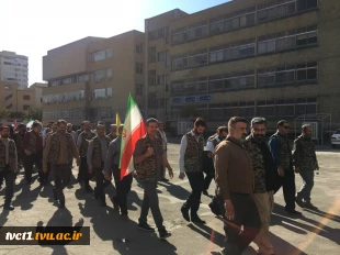 همزمان با برگزاری اجتماع بزرگ جان‌فدایان ایران در تهران؛

حضور پرشور بسیجیان و کارکنان دانشگاه ملی مهارت در رزمایش ۳۱۳ هزار نفری «جان‌فدایان ایران» 14
