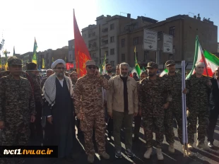 همزمان با برگزاری اجتماع بزرگ جان‌فدایان ایران در تهران؛

حضور پرشور بسیجیان و کارکنان دانشگاه ملی مهارت در رزمایش ۳۱۳ هزار نفری «جان‌فدایان ایران» 17