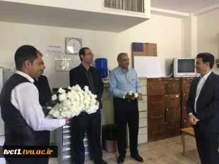 در آستانه آغاز سال تحصیلی جدید و همزمان با فرارسیدن هفته دفاع مقدس صورت پذیرفت؛

بازدید سرپرست دانشگاه ملی مهارت واحد استانی تهران از کارگاه‌های آموزشی دانشکده فنی انقلاب اسلامی  11