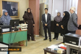 بازدید سرپرست دانشگاه ملی مهارت واحد استانی تهران از دانشکده دختران ولی‌عصر(عج) در شروع سال تحصیلی 2