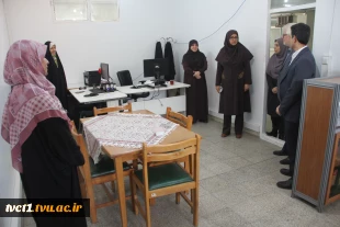بازدید سرپرست دانشگاه ملی مهارت واحد استانی تهران از دانشکده دختران ولی‌عصر(عج) در شروع سال تحصیلی 7