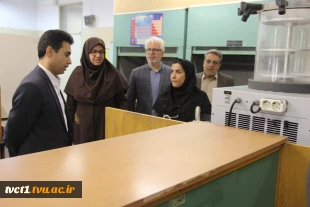 بازدید سرپرست دانشگاه ملی مهارت واحد استانی تهران از دانشکده دختران ولی‌عصر(عج) در شروع سال تحصیلی 9