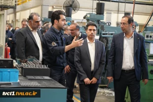 بازدید سرپرست دانشگاه ملی مهارت واحد استانی تهران از شرکت صنایع تولیدی کروز با هدف توسعه همکاری‌های آموزشی و صنعتی 7