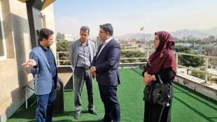 بازدید سرپرست دانشگاه ملی مهارت واحد استانی تهران از بخش‌های آموزشی و اداری دانشکده شهید شمسی‌پور در آغاز سال تحصیلی 3
