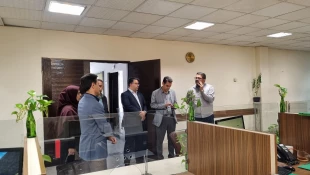 بازدید سرپرست دانشگاه ملی مهارت واحد استانی تهران از بخش‌های آموزشی و اداری دانشکده شهید شمسی‌پور در آغاز سال تحصیلی 5