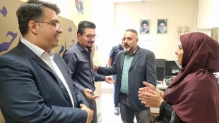 بازدید سرپرست دانشگاه ملی مهارت واحد استانی تهران از بخش‌های آموزشی و اداری دانشکده شهید شمسی‌پور در آغاز سال تحصیلی 6