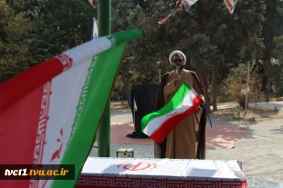 برگزاری آیین «دانشگاه مبعوث؛ میدانِ عهد و وحدت» در جوار مزار شهدای گمنام دانشکده انقلاب اسلامی 10