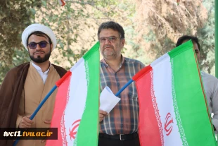 برگزاری آیین «دانشگاه مبعوث؛ میدانِ عهد و وحدت» در جوار مزار شهدای گمنام دانشکده انقلاب اسلامی 11