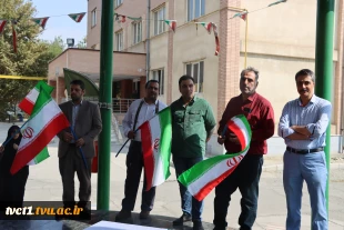 برگزاری آیین «دانشگاه مبعوث؛ میدانِ عهد و وحدت» در جوار مزار شهدای گمنام دانشکده انقلاب اسلامی 15