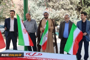 برگزاری آیین «دانشگاه مبعوث؛ میدانِ عهد و وحدت» در جوار مزار شهدای گمنام دانشکده انقلاب اسلامی 16