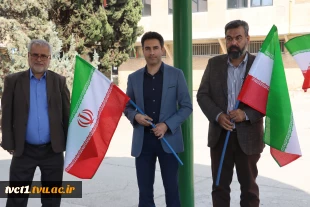 برگزاری آیین «دانشگاه مبعوث؛ میدانِ عهد و وحدت» در جوار مزار شهدای گمنام دانشکده انقلاب اسلامی 18
