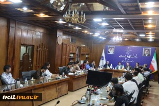 با حضور سرپرست دانشگاه ملی مهارت واحد استانی تهران؛

نشست مشترک حوزه معاونت فرهنگی دانشجویی دانشکده انقلاب اسلامی با دبیران تشکل ها و انجمن های علمی دانشکده فنی انقلاب اسلامی برگزار گردید. 3