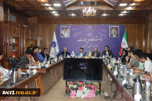 با حضور سرپرست دانشگاه ملی مهارت واحد استانی تهران؛

نشست مشترک حوزه معاونت فرهنگی دانشجویی دانشکده انقلاب اسلامی با دبیران تشکل ها و انجمن های علمی دانشکده فنی انقلاب اسلامی برگزار گردید. 6